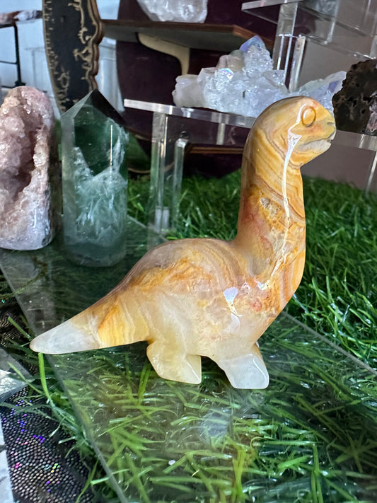 Crazy Lace Crystal Dino