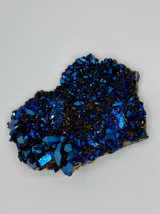Blue Cobalt Coated Quartz