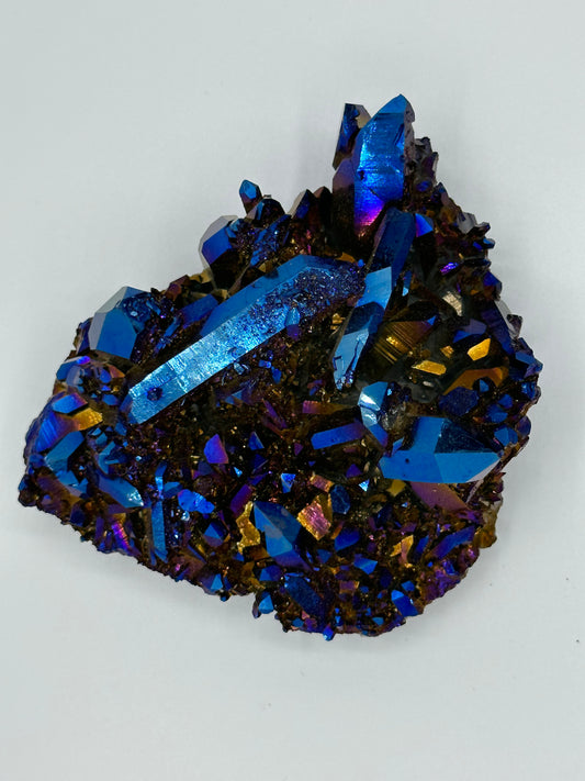Cobalt Blue Coated Quartz